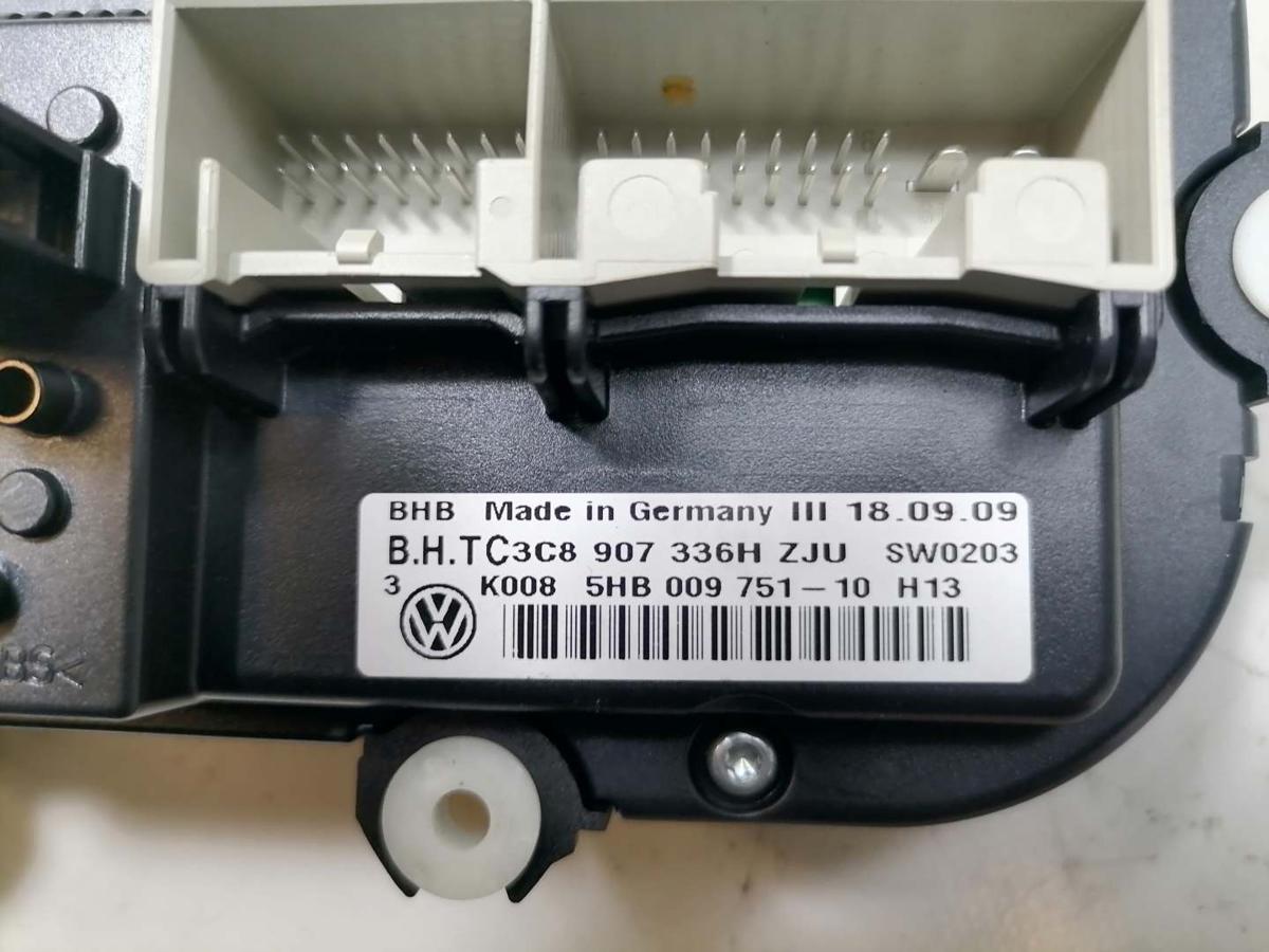 VW Golf 6 original Heizungsregulierung Klimabedienteil Bj.2009